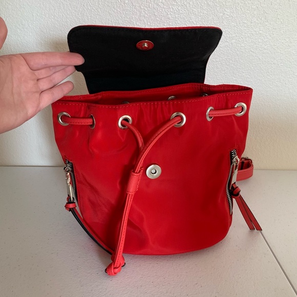 Madden Girl Mini Red Backpack - Picture 5 of 10